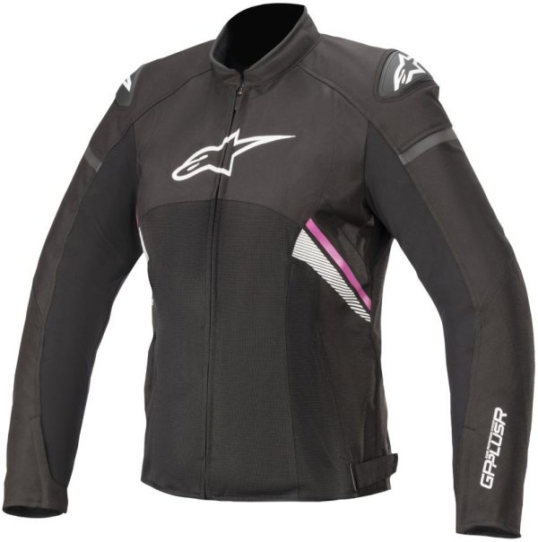 Alpinestars Women’s Stella T-GP Plus R v3 Airflow Black, White and Fuchsia Textile Jacket Online
