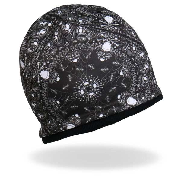 Hot Leathers KHC1025 Sublimated Paisley Bones Beanie Supply - Image 4