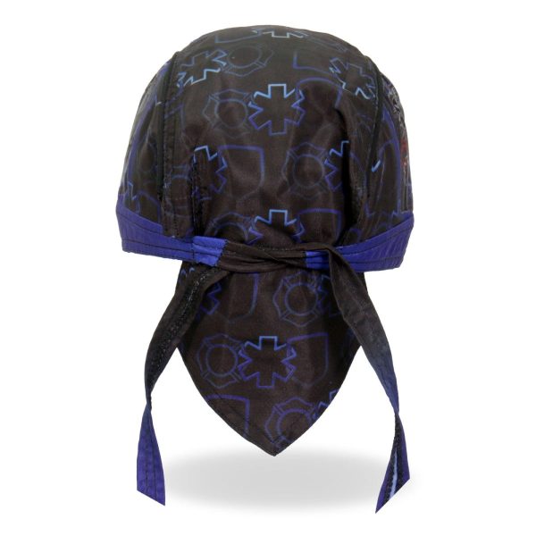 Hot Leathers HWH1117 Thin Line Eagle Headwrap Online Sale - Image 5