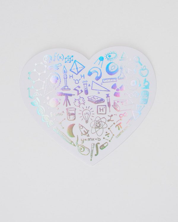 Science is Love Sticker For Sale - Image 2
